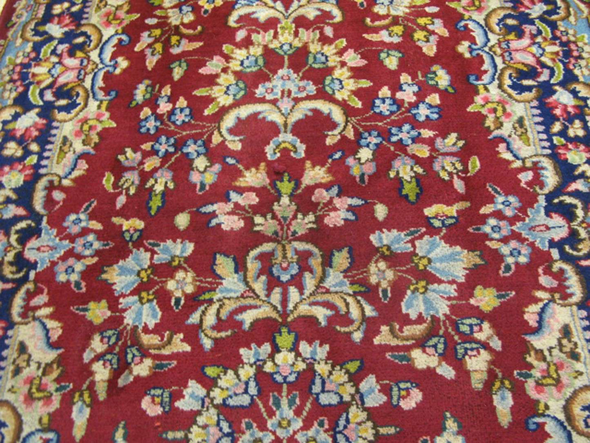 3' 4" x 16' 6" Persian Kerman Runner image 10