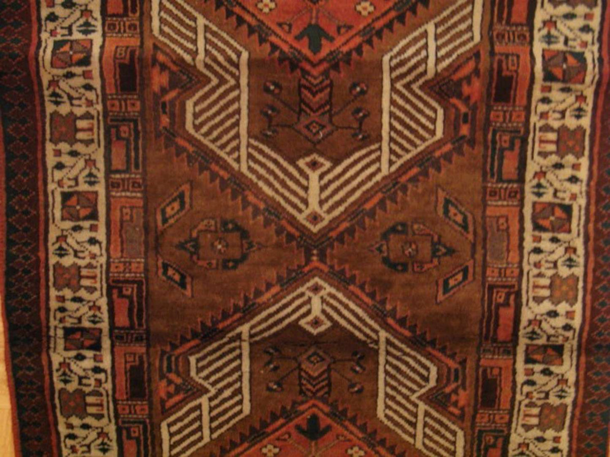 3' 2" x 10' 9" Persian Sarab Runner image 12