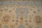 9' 2" x 12' 1" India Oushak Rug image 2