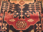4' 3" x 9' 9" Vintage Meshkin Runner image 7