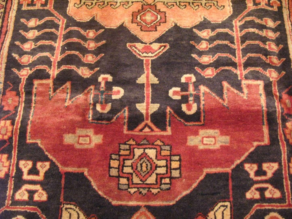 4' 3" x 9' 9" Persian Meshkin Runner image 7