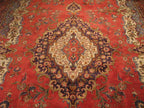 9' 1" x 15' 5" Persian Tabriz Rug image 10