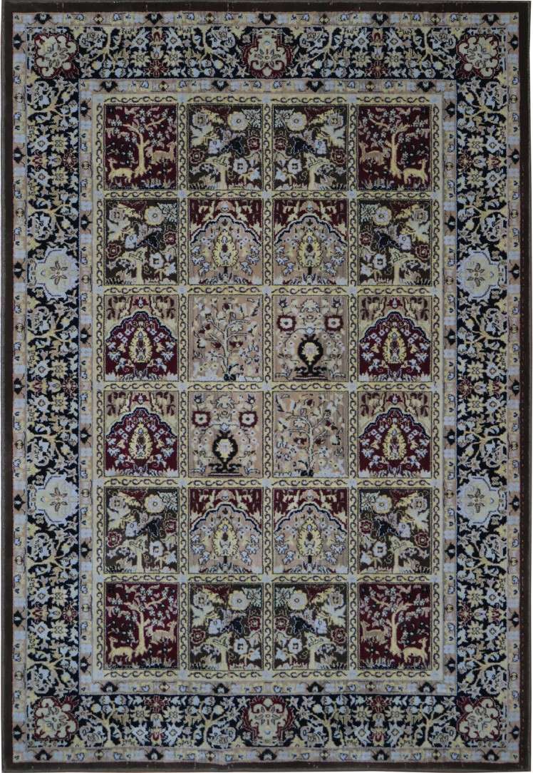 5' 3" x 7' 8" Persian Bakhtiari Rug image 0