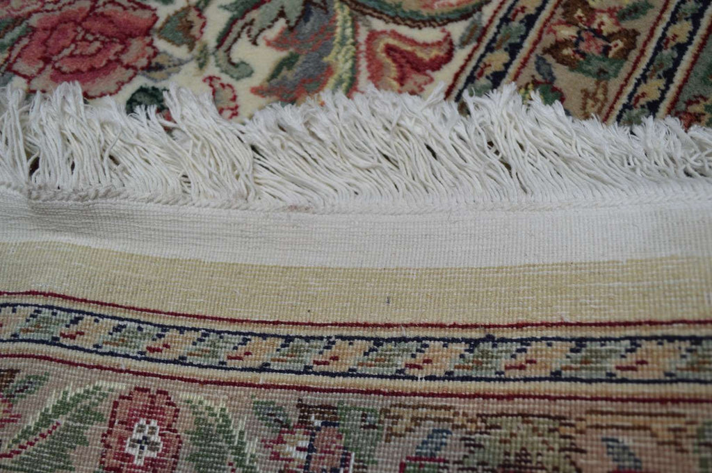 8' 1" x 10' 9" India Tabriz Rug image 12
