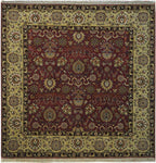 6' 0" x 6' 0" India Agra Round Rug image 0
