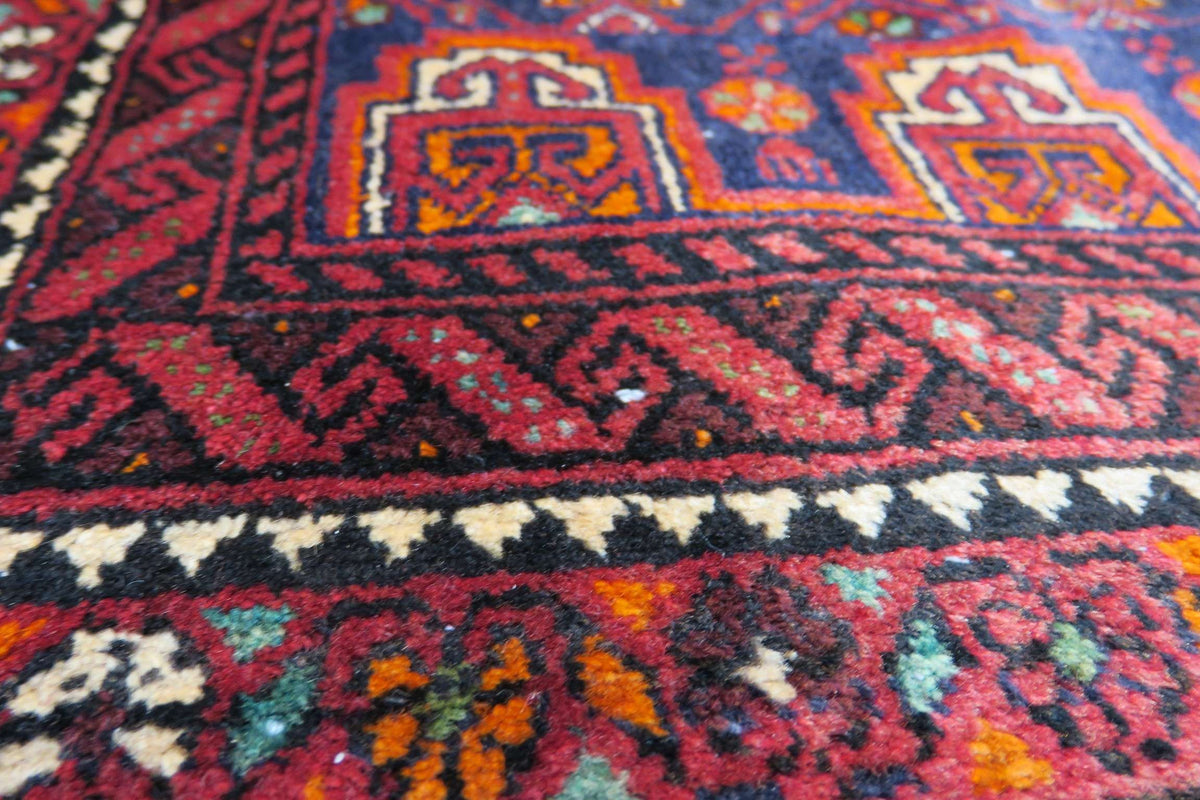 3' 4" x 6' 6" Persian Baluch Rug image 0