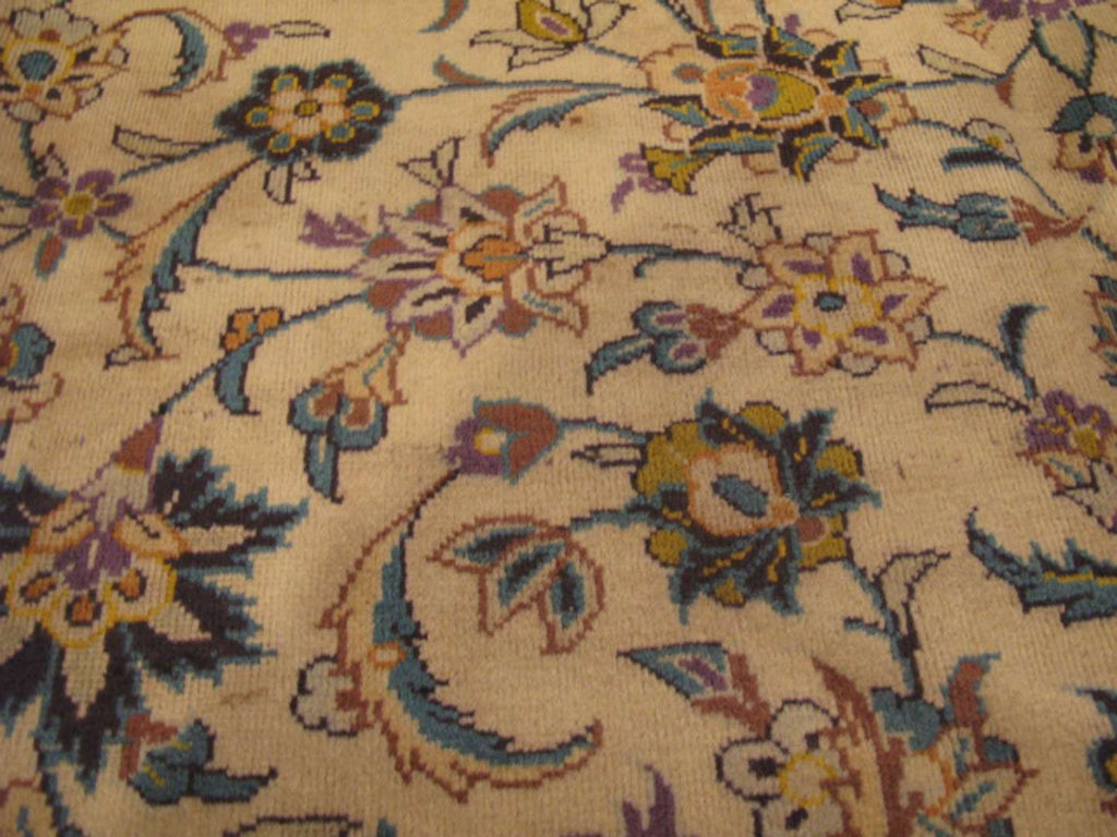 7' 0" x 10' 1" Persian Kashan Rug image 7