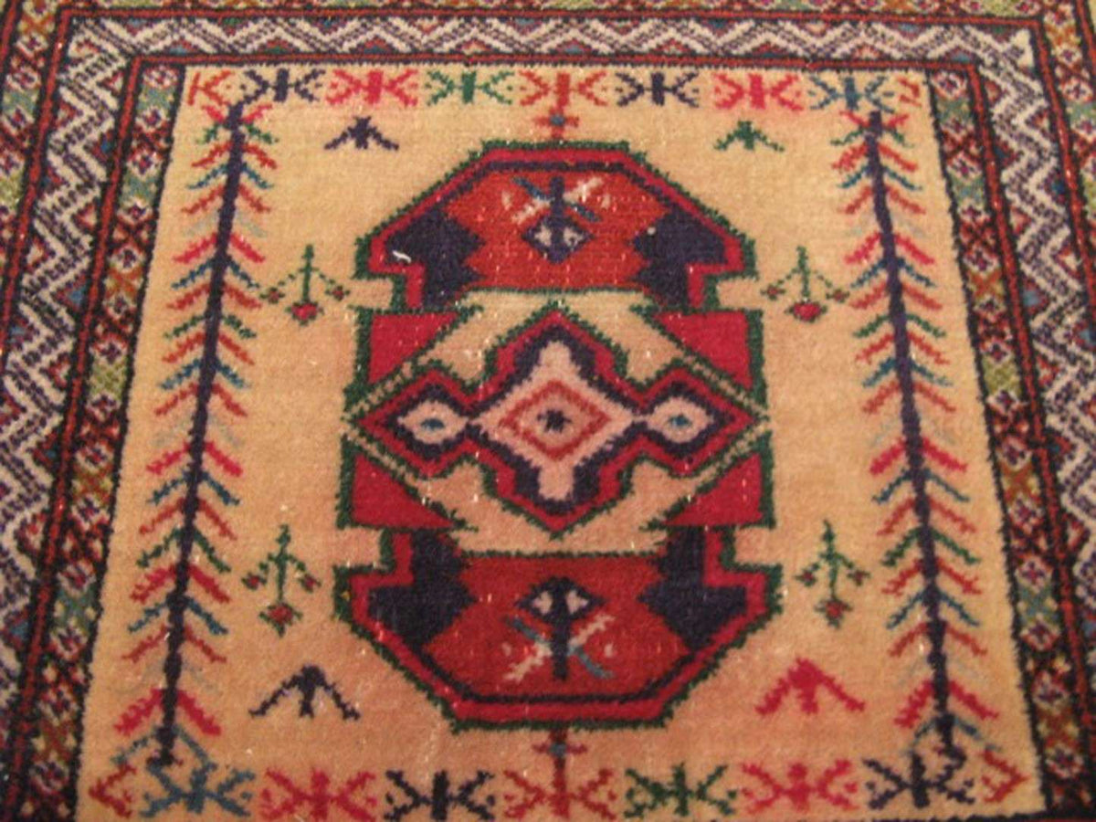 1' 9" x 2' 9" Persian Turkmen Rug image 6