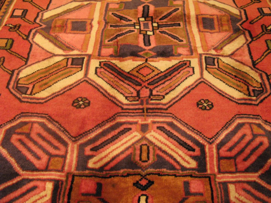 3' 9" x 10' 7" Persian Heriz Runner image 6