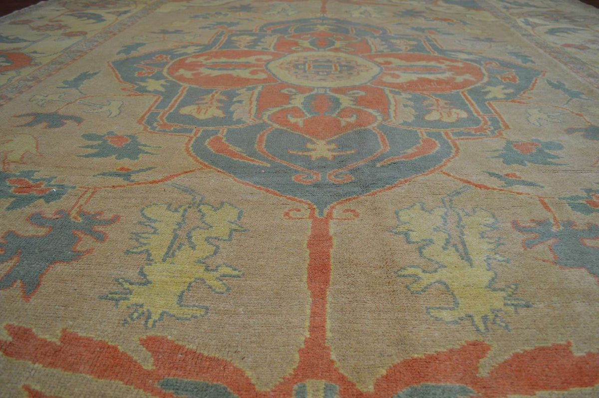 10' 4" x 14' 7" Turkish Oushak Rug image 12