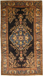 5' 4" x 9' 9" Persian Shahreza Rug image 0