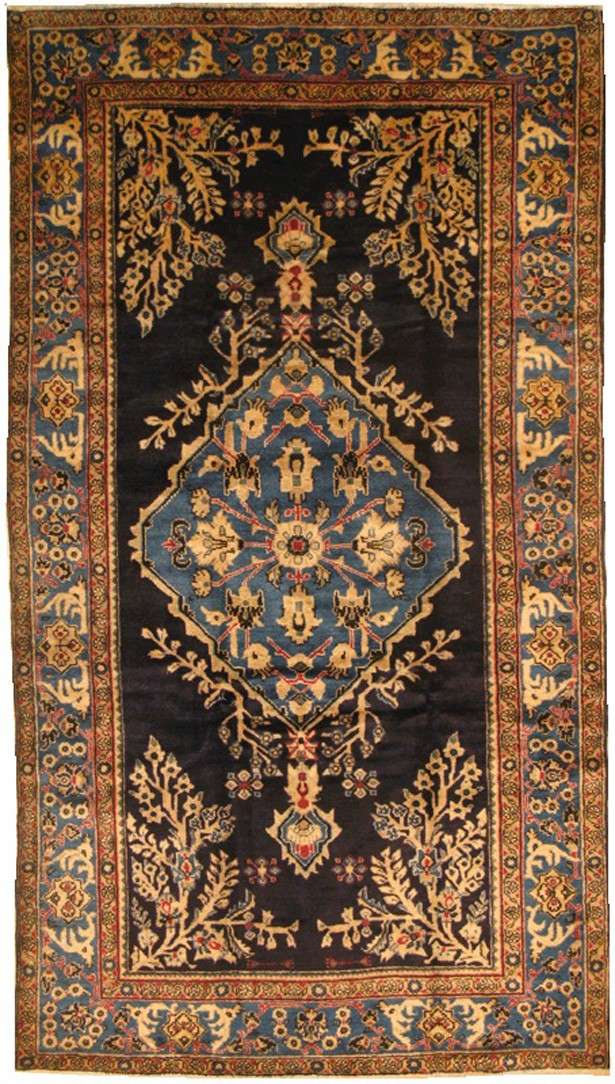 5' 4" x 9' 9" Persian Shahreza Rug image 0