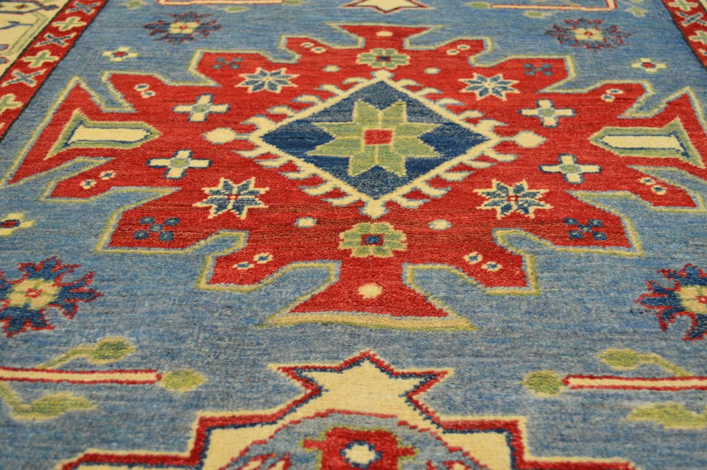 4' 2" x 6' 2" Pakistan Kazak Rug image 4