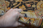 7' 9" x 9' 9" India Agra Rug image 11