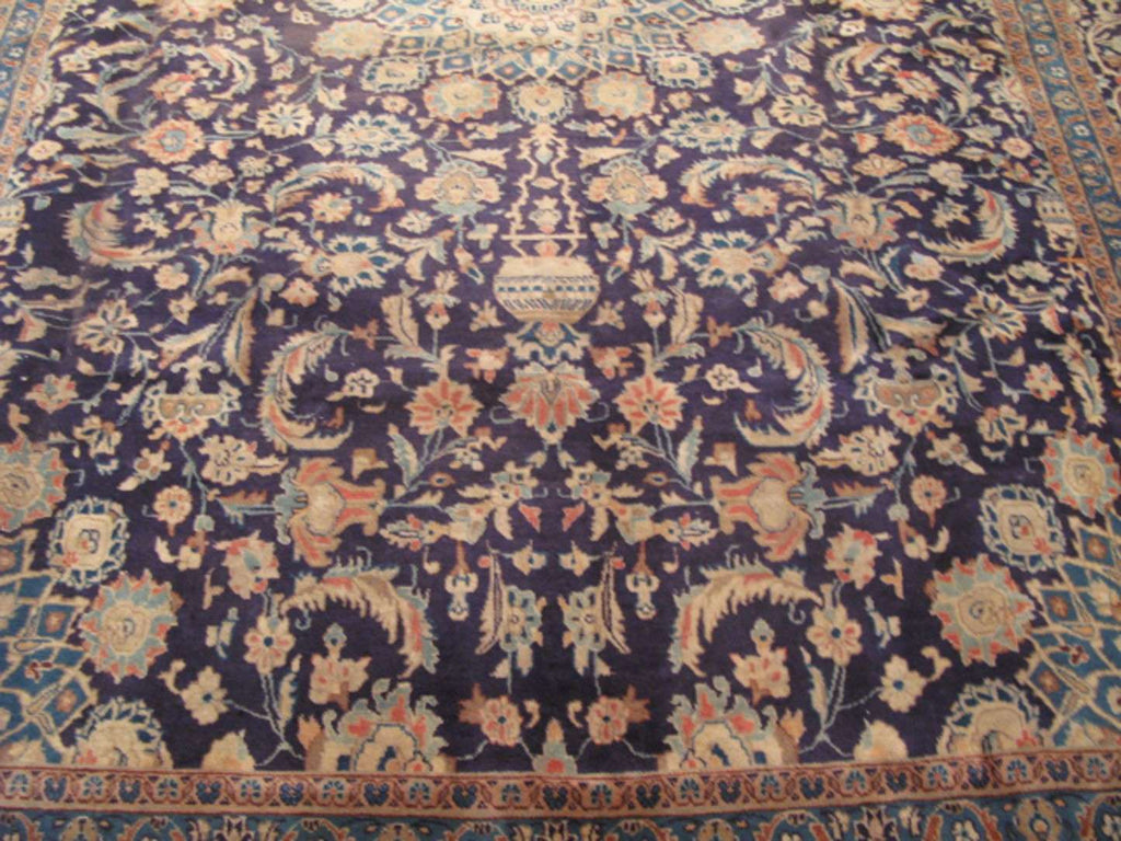 8' 5" x 11' 6" Persian Kashmar Rug image 9