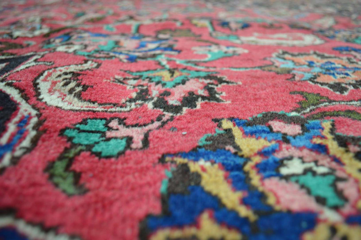 9' 8" x 11' 0" Persian Mashhad Rug image 7