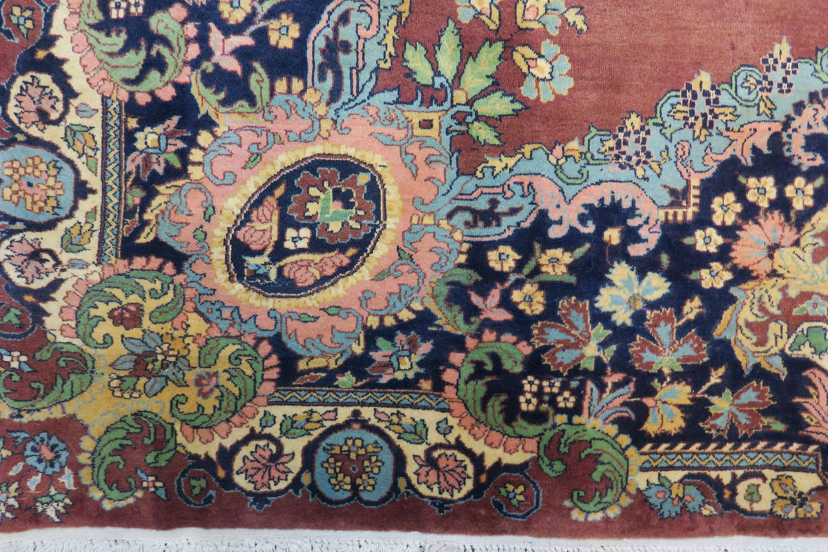 6' 1" x 9' 4" Persian Tabriz Rug image 1