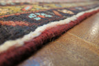3' 7" x 4' 9" Vintage Hamadan Rug image 8