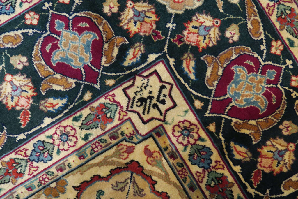 8' 2" x 10' 7" Persian Tabriz Rug image 6