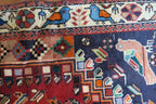 6' 8" x 9' 8" Persian Shiraz Rug image 9