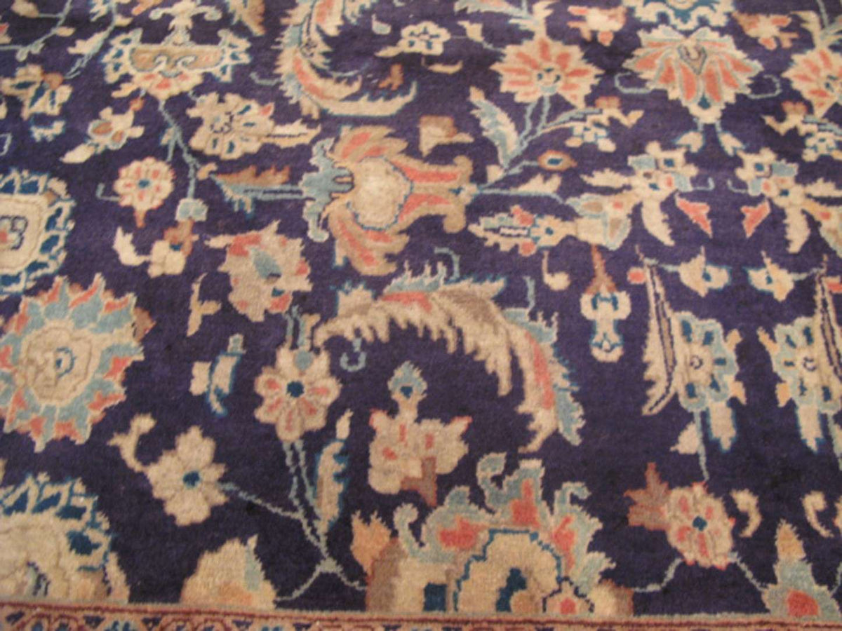 8' 5" x 11' 6" Persian Kashmar Rug image 5