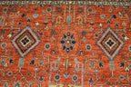 8' 3" x 10' 8" Pakistan Serapi Rug image 8