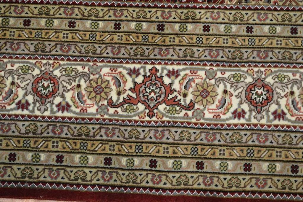 8' 1" x 8' 2" India Bijar Square Rug image 9