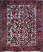 7' 4" x 8' 8" Persian Heriz Rug image 0