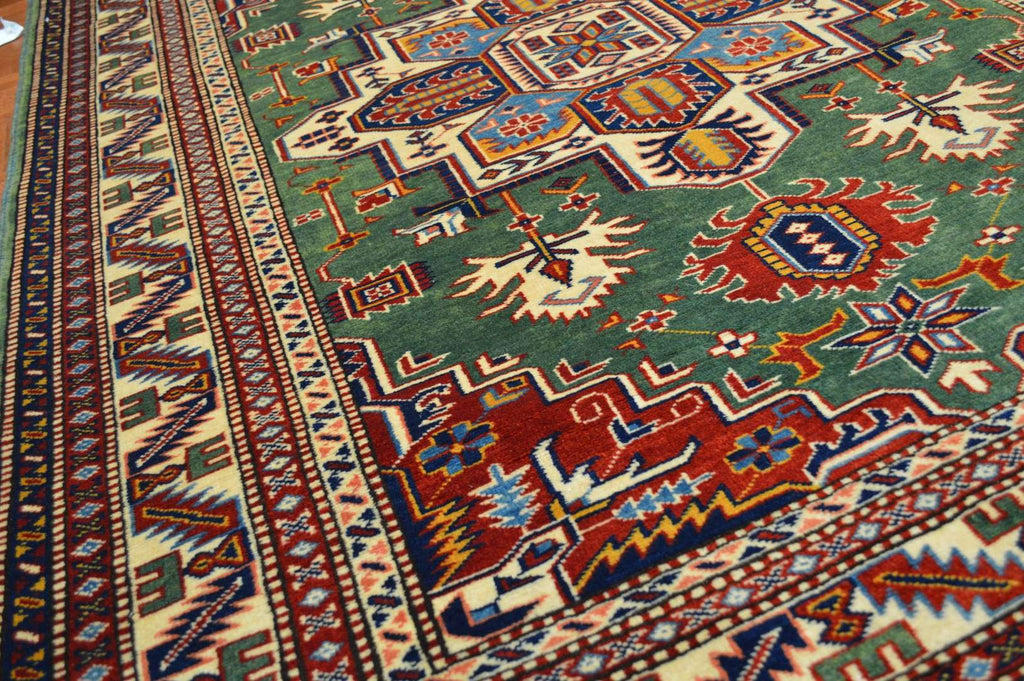4' 3" x 5' 5" Pakistan Shirvan Rug image 8