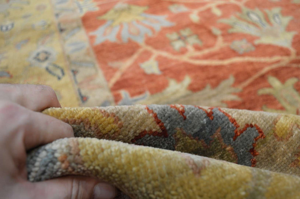 9' 0" x 11' 8" India Mahal Rug image 11