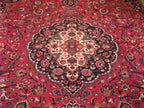 9' 8" x 12' 6" Persian Mashhad Rug image 4