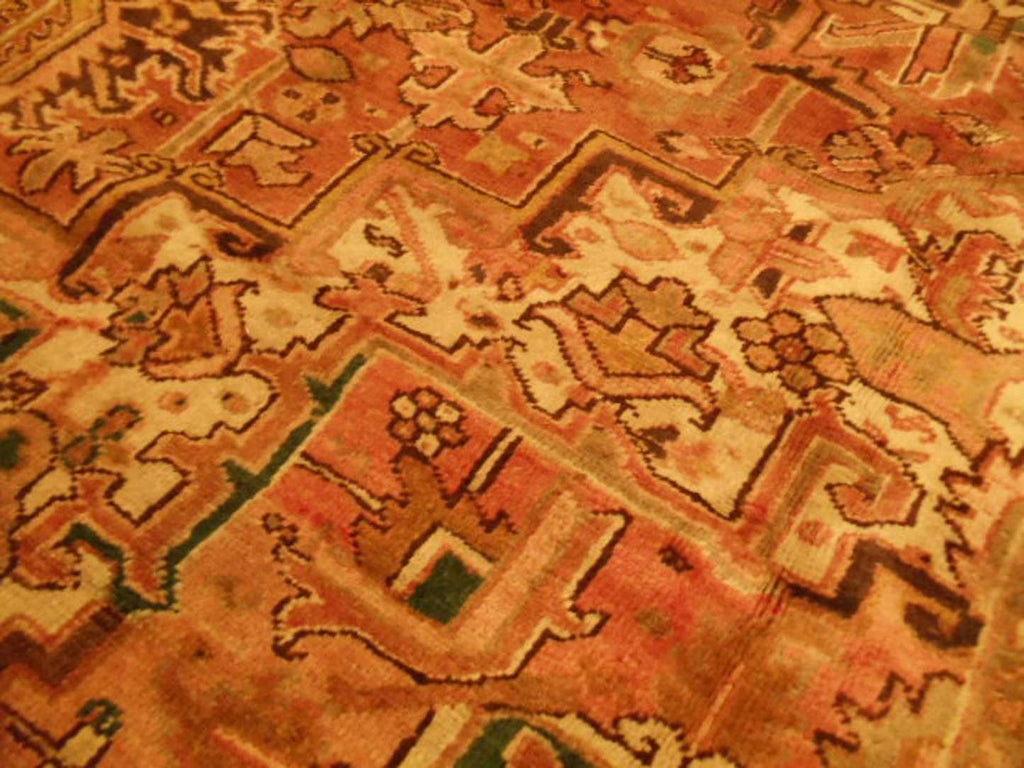7' 1" x 11' 0" Persian Heriz Rug image 5
