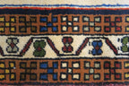 2' 6" x 9' 8" Persian Ardabil Runner image 1