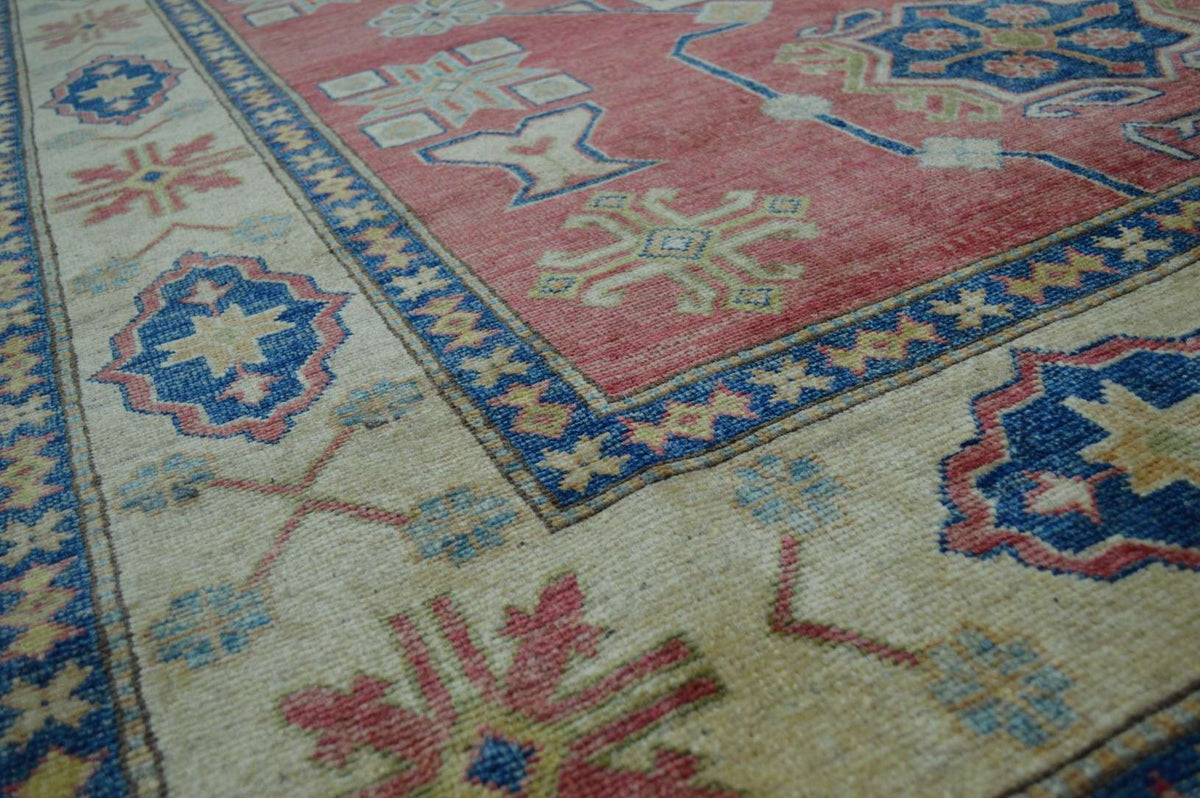 6' 3" x 8' 8" Pakistan Kazak Rug image 10
