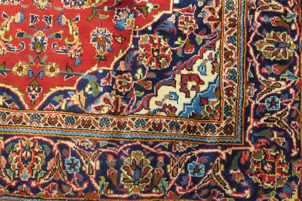 4' 9" x 8' 0" Persian Kashan Rug image 9
