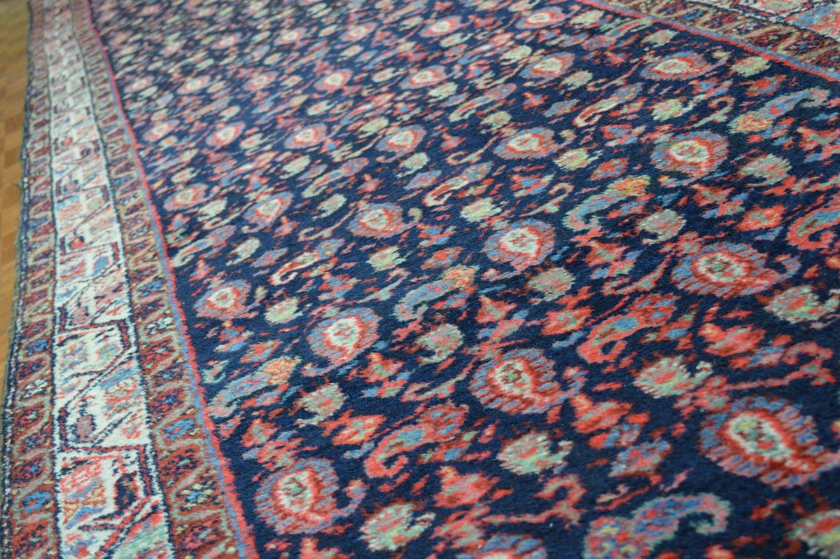 3' 6" x 16' 2" Persian Hamadan Runner image 9