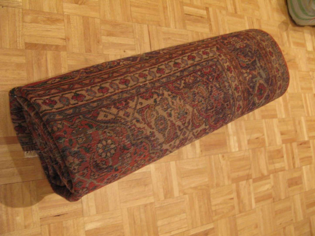 8' 0" x 11' 2" Persian Tabriz Rug image 11