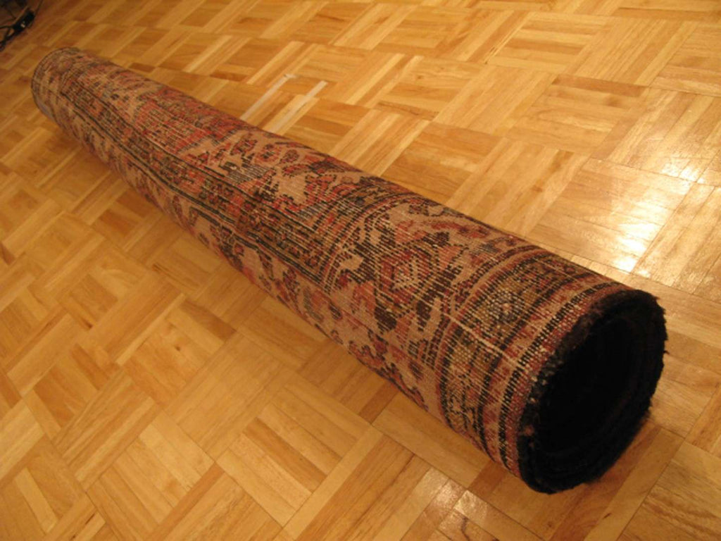 3' 8" x 10' 1" Persian Hosseinabad Runner image 7