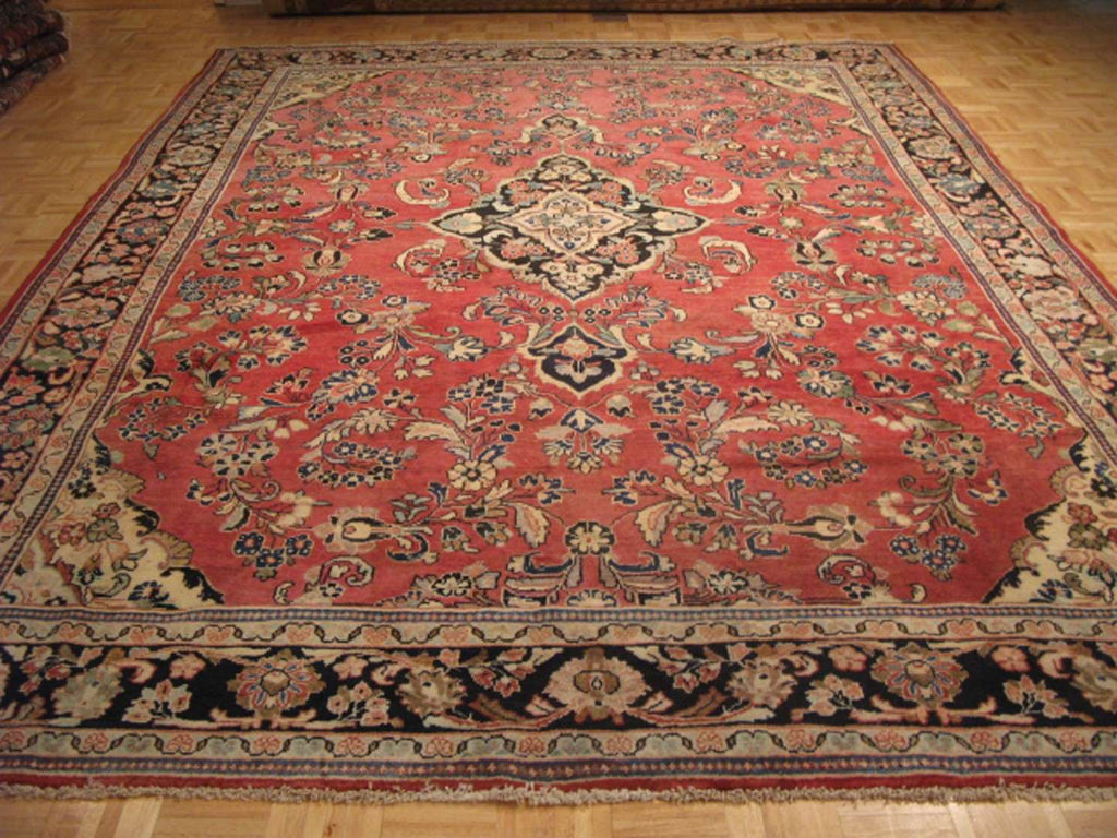 9' 0" x 12' 0" Persian Sarouk Rug image 1