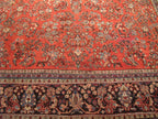8' 9" x 12' 7" Persian Sarouk Rug image 4