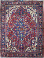 9' 1" x 11' 9" Persian Heriz Rug image 0