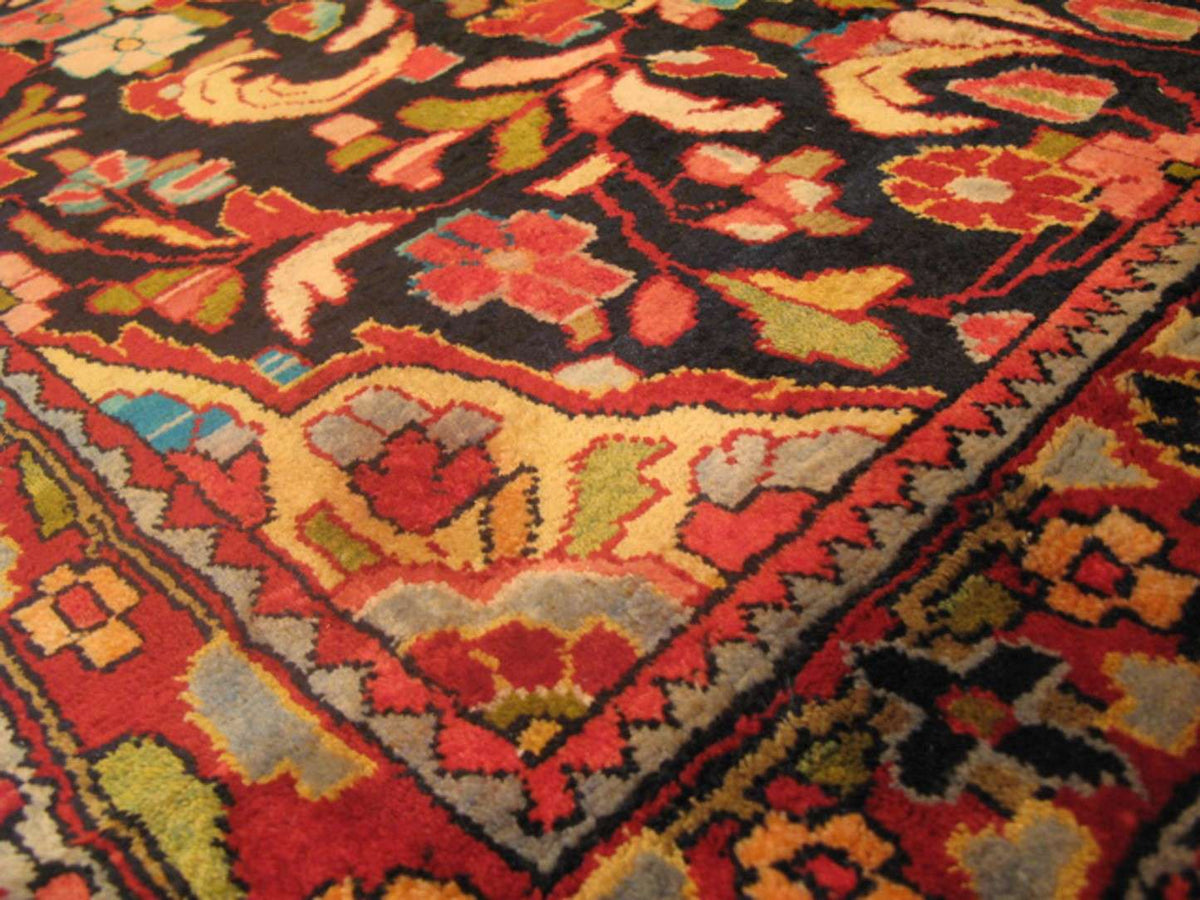 3' 7" x 9' 8" Persian Sarouk Runner image 8