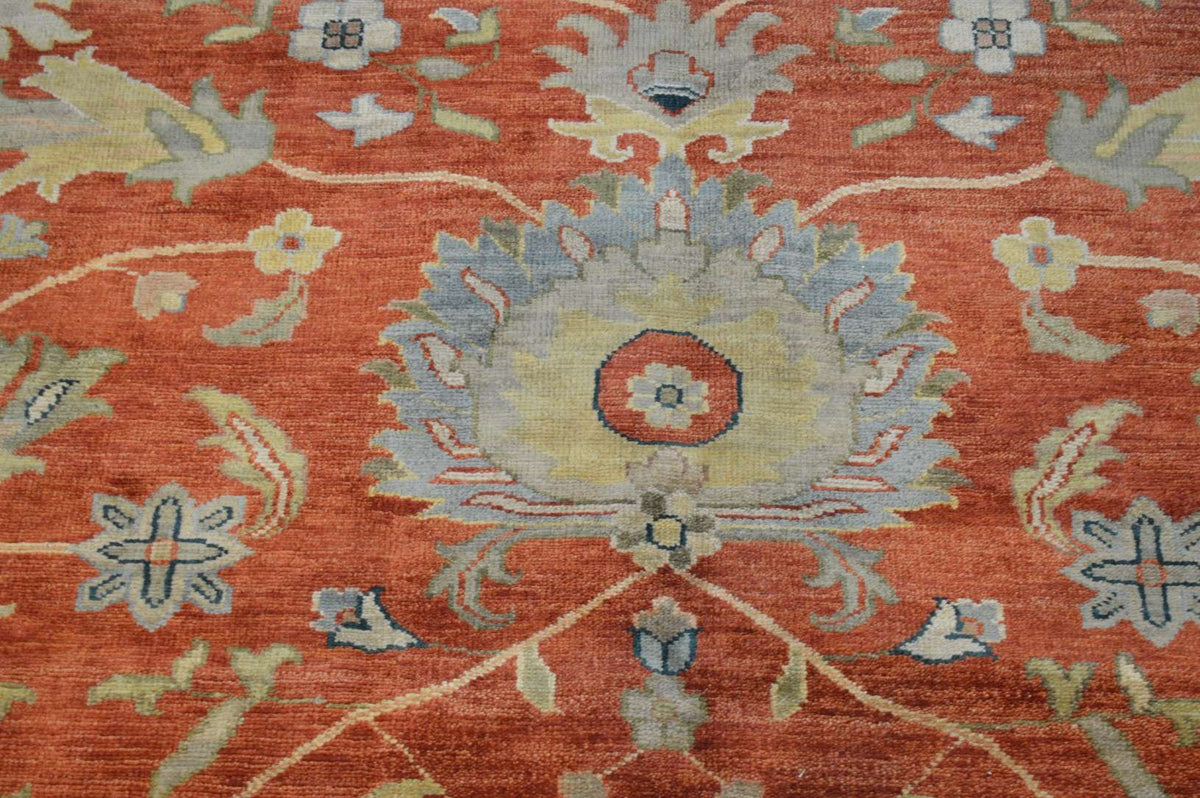 9' 0" x 11' 8" India Mahal Rug image 9