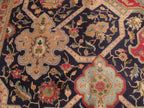 9' 9" x 13' 0" Persian Tabriz Rug image 9