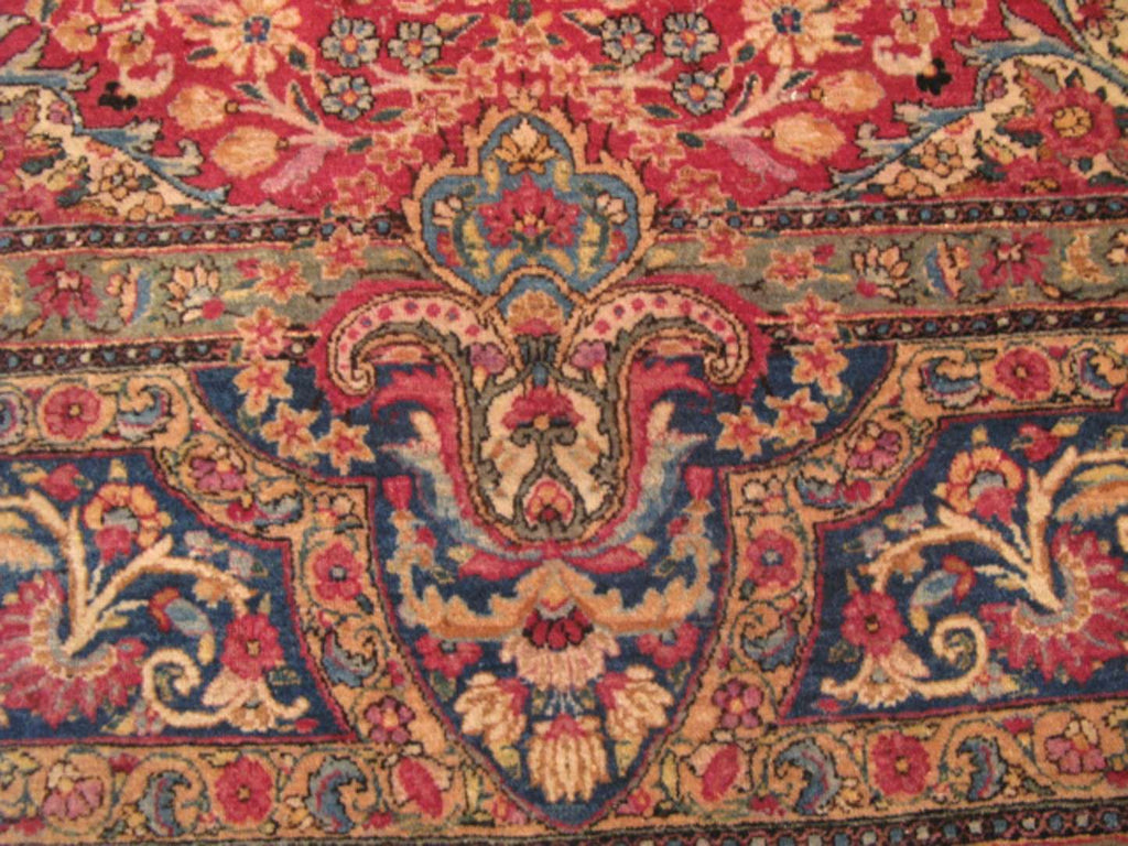 9' 2" x 13' 5" Vintage Lavar Rug image 5