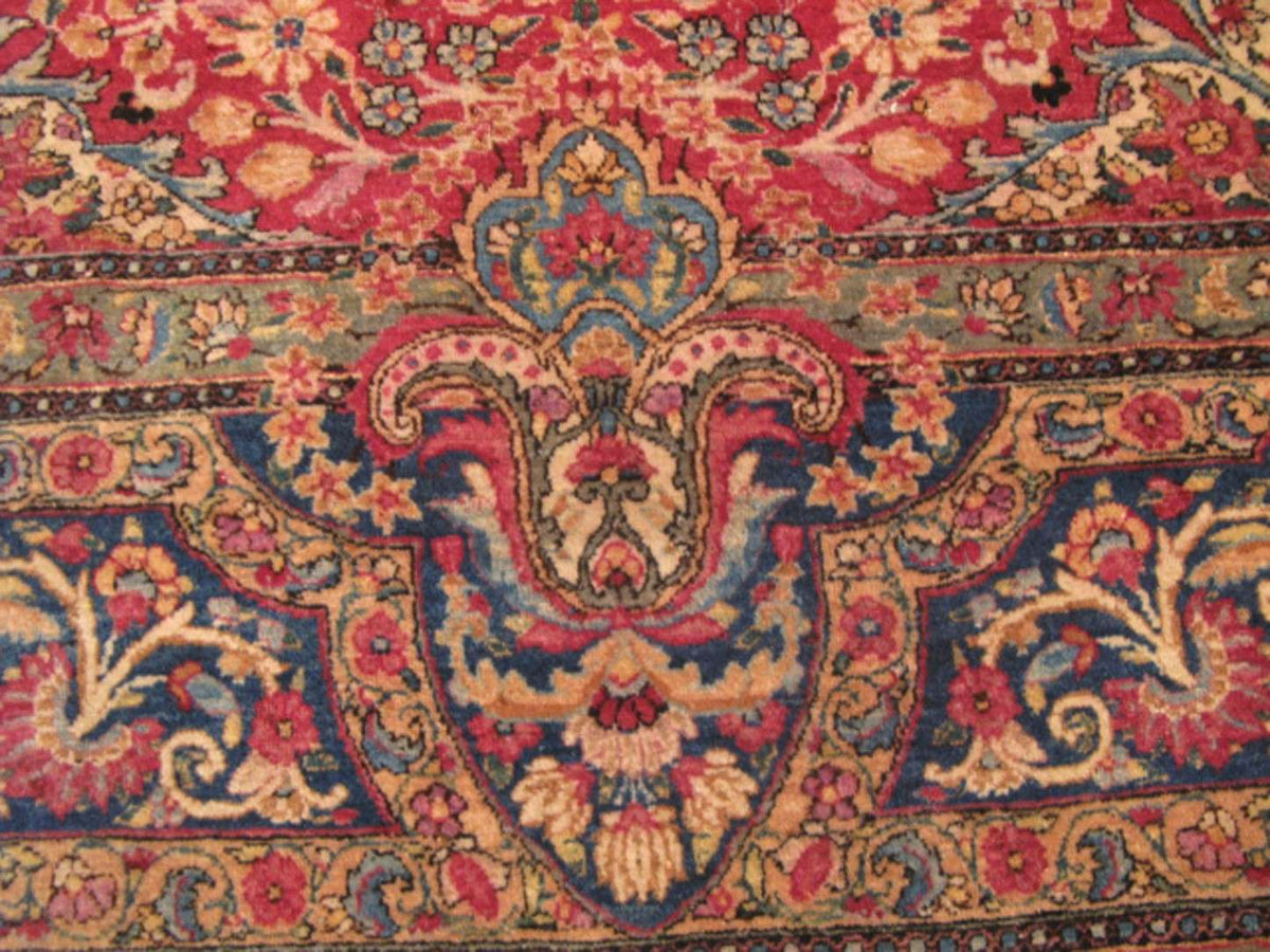 9' 2" x 13' 5" Persian Lavar Rug image 5