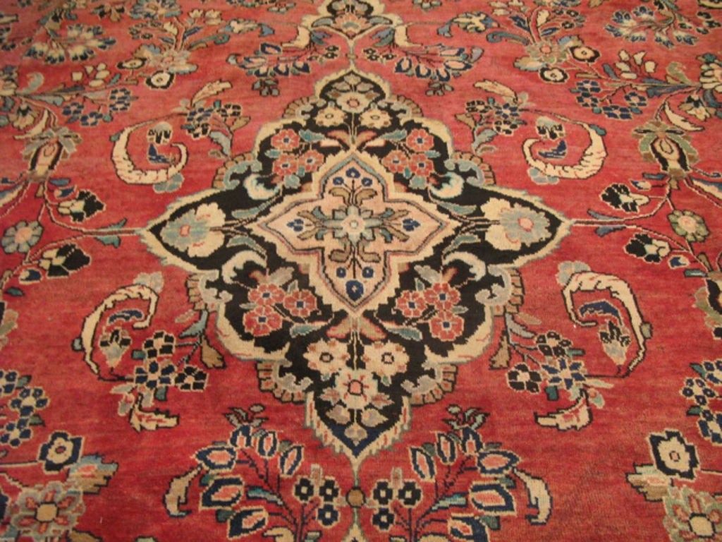 9' 0" x 12' 0" Persian Sarouk Rug image 3