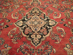 9' 0" x 12' 0" Persian Sarouk Rug image 3