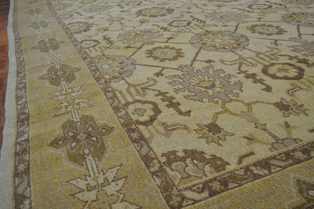 10' 4" x 14' 3" Turkish Oushak Rug image 1