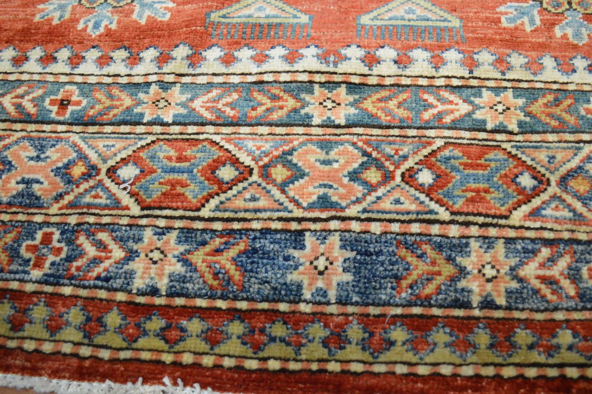 4' 3" x 7' 0" Pakistan Kazak Rug image 11